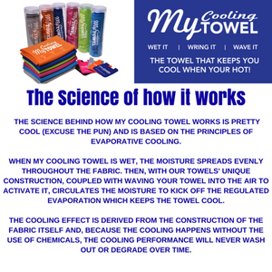 The Science of how MY COOLING TOWEL works